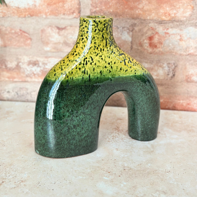 Vase artisanal Azul vernis