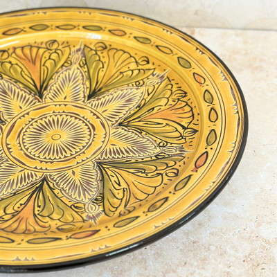 Yellow Nakch Plate