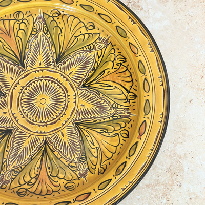 Yellow Nakch Plate