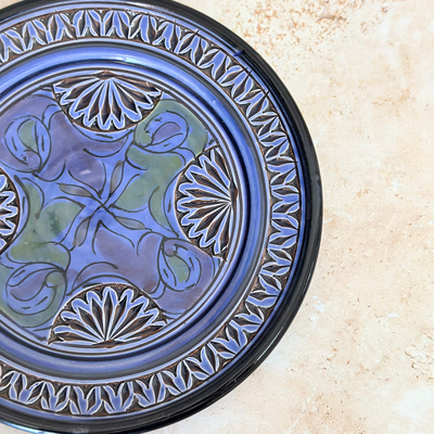 Blue Nakch plate