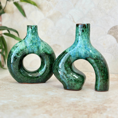 Adal mini varnished vase