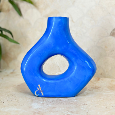 Majorelle Blue Targa Vase