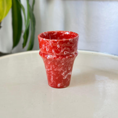 Speckled Beldi coffee cup