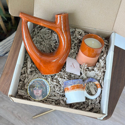 Atbir Terracotta Handcrafted Gift Box