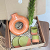 Olive green Tafoukt handcrafted gift box