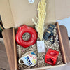 Amazigh handmade red tafoukt gift box