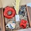 Amazigh handmade red tafoukt gift box