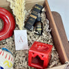 Amazigh handmade red tafoukt gift box