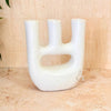 White Afous Vase