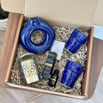 Blue Tizwelt gift box