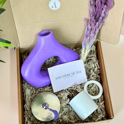 Purple Handcrafted Gift Box