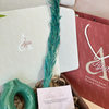 Turquoise handcrafted gift box