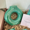 Turquoise handcrafted gift box