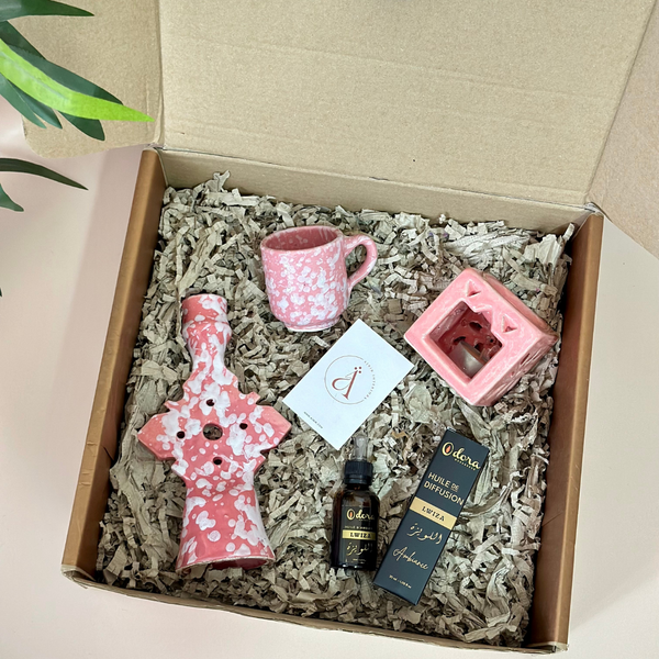 Sokkara Pink Handcrafted Gift Box