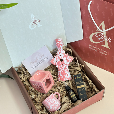 Sokkara Pink Handcrafted Gift Box
