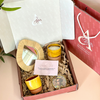 Yellow mirror handcrafted gift box