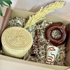XL brown handcrafted gift box
