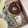 XL brown handcrafted gift box