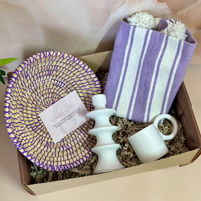 XL Purple Handcrafted Gift Box