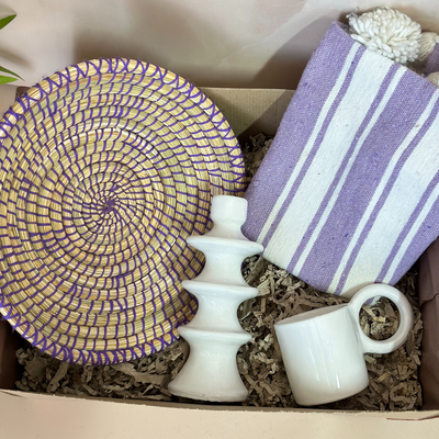 XL Purple Handcrafted Gift Box