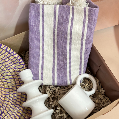 XL Purple Handcrafted Gift Box