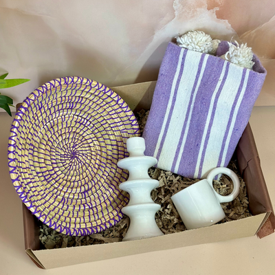 XL Purple Handcrafted Gift Box