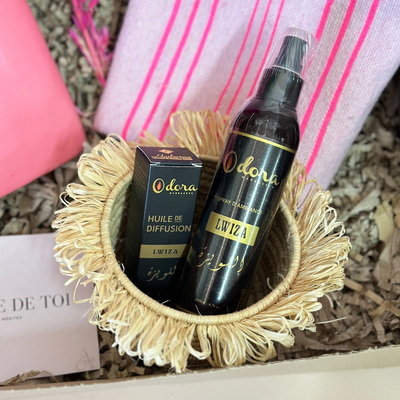 Fuchsia pink handmade gift box