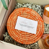XL Women's Day Orange Handcrafted Gift Box