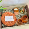 XL Women's Day Orange Handcrafted Gift Box