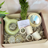 Olive green handcrafted gift box
