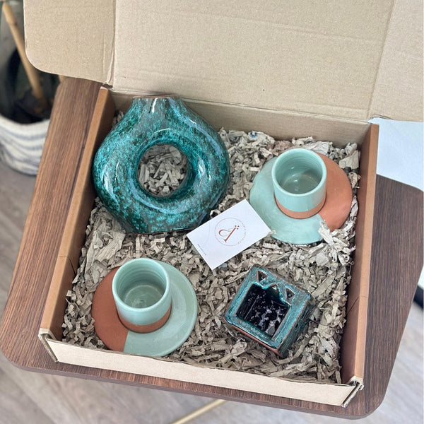 Turquoise tafoukt gift box