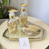 Oval gold copper soap dish 5