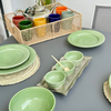 Assiette Tizwelt vert