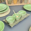 Assiette Tizwelt vert