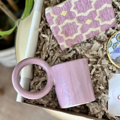 Mini Hennu Pink Handcrafted Gift Box