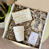 Ilma beige handmade gift box