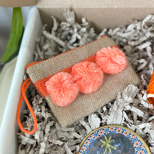 Mini Tizwelt orange handmade gift box