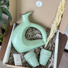 Atbir water green handcrafted gift box