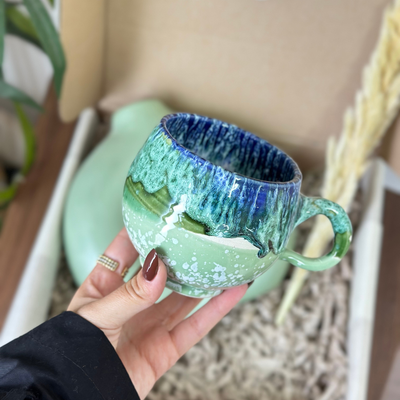 Tafoukt water green handmade gift box