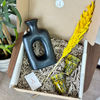 Riad black and yellow handcrafted gift box