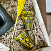 Riad black and yellow handcrafted gift box