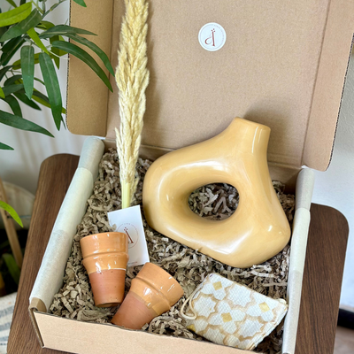 Medina beige handcrafted gift box