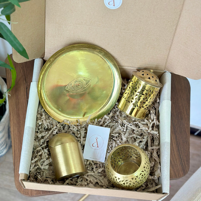 100% gold-plated brass handcrafted gift box
