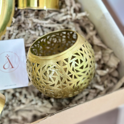 100% gold-plated brass handcrafted gift box
