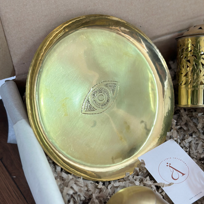 100% gold-plated brass handcrafted gift box