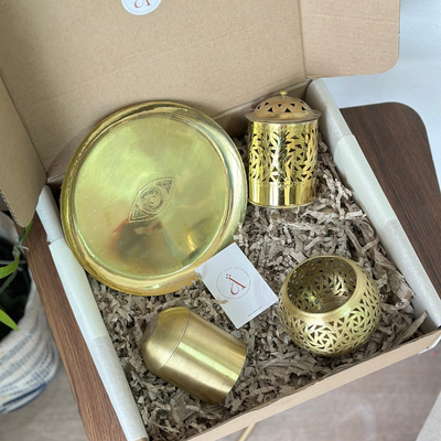 100% gold-plated brass handcrafted gift box