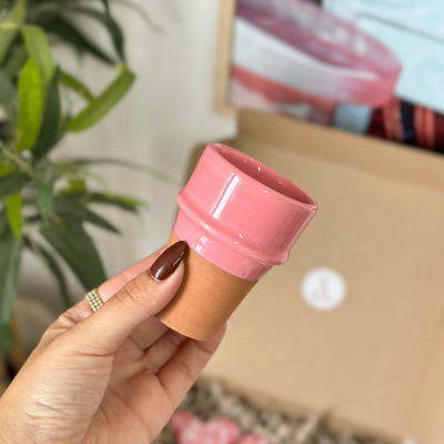 Mini Aknari Pink Handcrafted Gift Box
