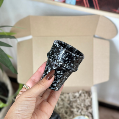 Amghar Black Handcrafted Gift Box