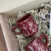 Mini Burgundy Handcrafted Gift Box