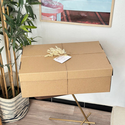XL Tafoukt black handcrafted gift box